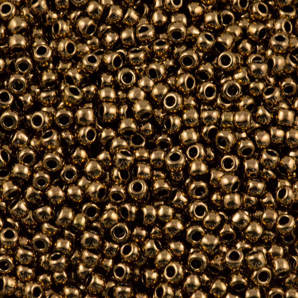 Toho Round Seed Bead 8/0 Bronze 2.5-inch tube (221)