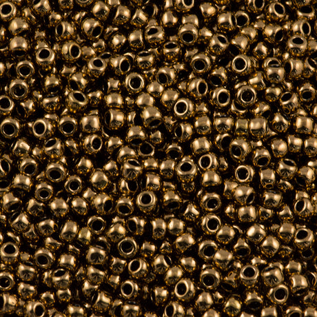 Toho Round Seed Bead 8/0 Bronze 2.5-inch tube (221)