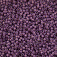 50g toho Round Seed Bead 8/0 Perm Finish Silver Lined Milky Amethyst (2108PF)