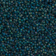 Toho Round Seed Bead 15/0 Transparent Matte Teal AB 2.5-inch Tube (167BDF)