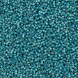 Miyuki Delica Seed Bead 11/0 Galvanized Dark Aqua 2-inch Tube DB1183