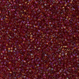 Miyuki Delica Seed Bead 11/0 Transparent Ruby AB 2-inch Tube DB1242