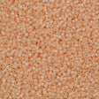 25g Miyuki Delica Seed Bead 11/0 Opaque Peaches and Cream Luster AB DB1502