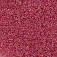 25g Miyuki Delica Seed Bead 11/0 Mauve Inside Dyed Color Rose DB1742