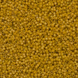 25g Miyuki Delica Seed Bead 11/0 Matte Opaque Glazed Citron AB DB2302