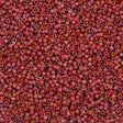 25g Miyuki Delica Seed Bead 11/0 Matte Opaque Glazed Carnelian AB DB2306