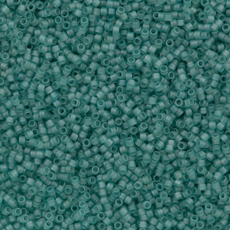 25g Miyuki Delica Seed Bead 11/0 Matte Aqua Mist DB385