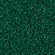 25g Miyuki Delica Seed Bead 11/0 Dyed Matte Transparent Emerald DB776