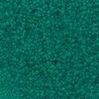 25g Miyuki Delica Seed Bead 11/0 Matte Transparent Dyed Turquoise DB786