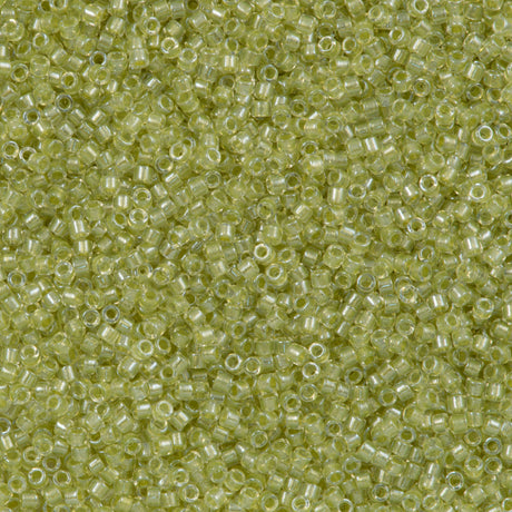 Miyuki Delica Seed Bead 11/0 Inside Dyed Color Peridot 7g Tube DB903