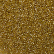 25g Miyuki Delica Seed Bead 11/0 Inside Dyed Color Light Topaz DB911