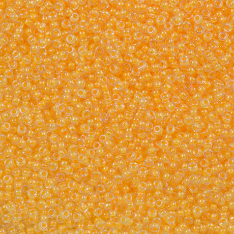 Miyuki Round Seed Bead 11/0 Inside Color Lined Peach (1121)