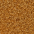 Miyuki Round Seed Bead 8/0 Duracoat Silver Lined Dyed Golden Flax 22g Tube (4231)