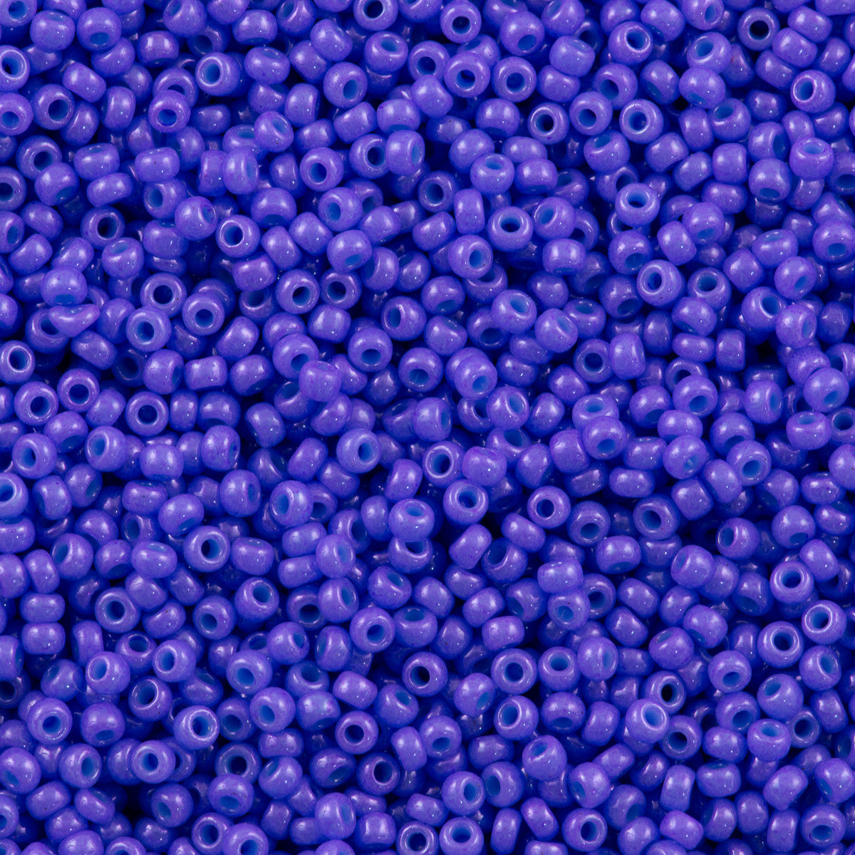 Miyuki Round Seed Bead 8/0 Opaque Dyed Purple 22g Tube (1477)