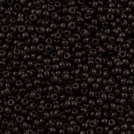 Miyuki Round Seed Bead 11/0 Opaque Brown 22g Tube (409)