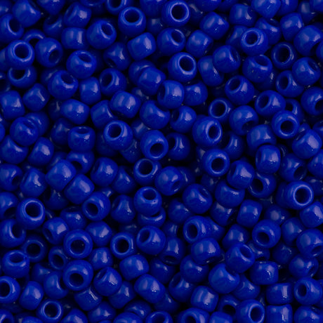 50g toho Round Seed Bead 8/0 Opaque Cobalt (48)