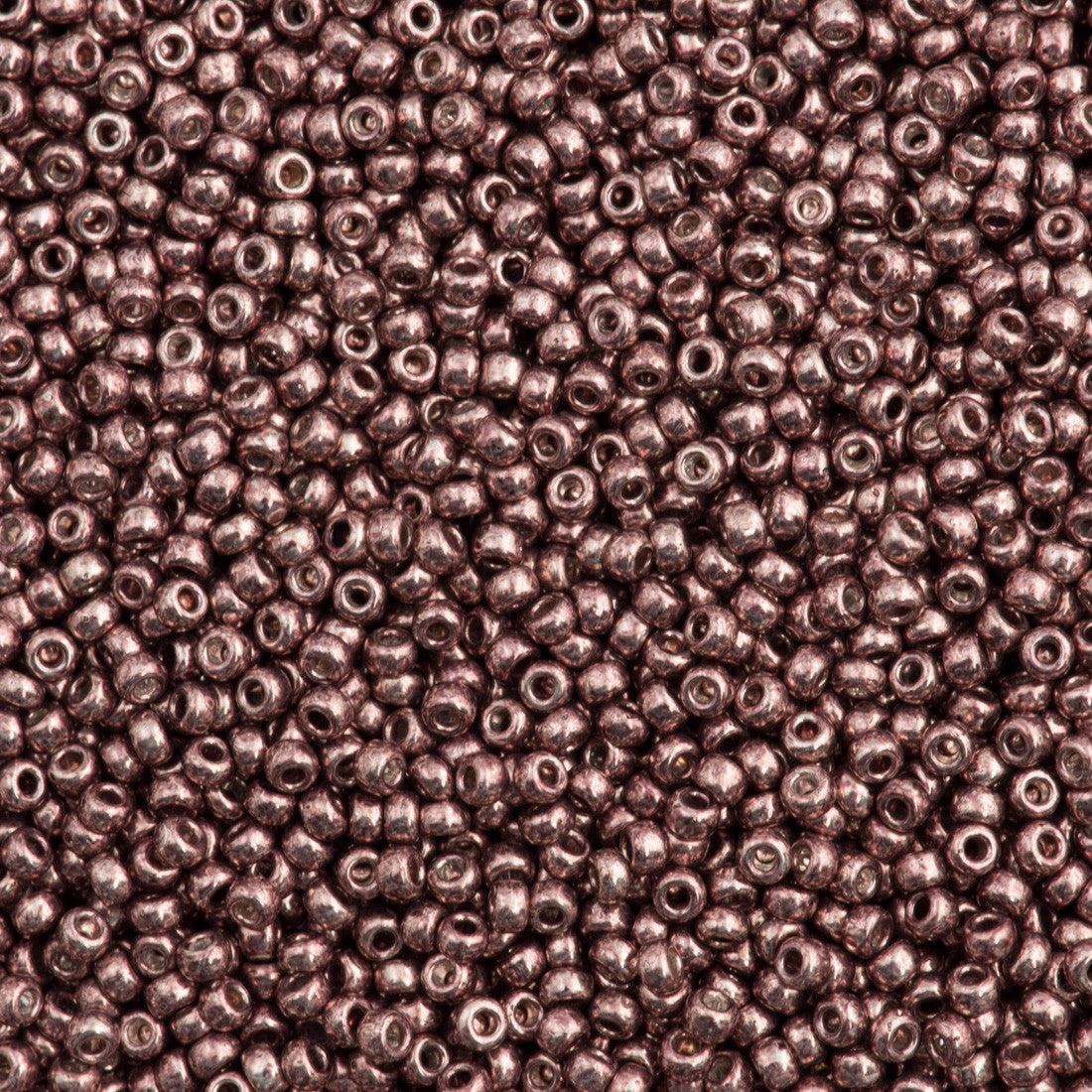 50g Miyuki Round Seed Bead 11/0 Galvanized Rose Gold (1085)