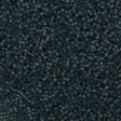 25g Miyuki Delica Seed Bead 11/0 Matte Blue Print DB387