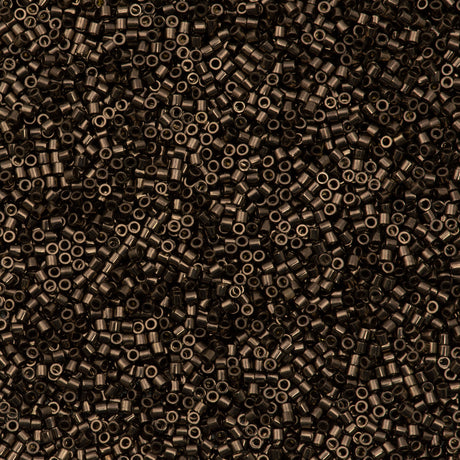 Miyuki Delica Seed Bead 15/0 Metallic Bronze 2-inch Tube DBS22