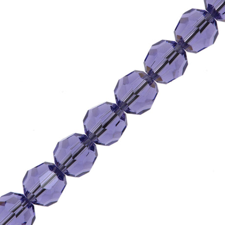 TRUE CRYSTAL 6mm Round Bead Tanzanite (539)