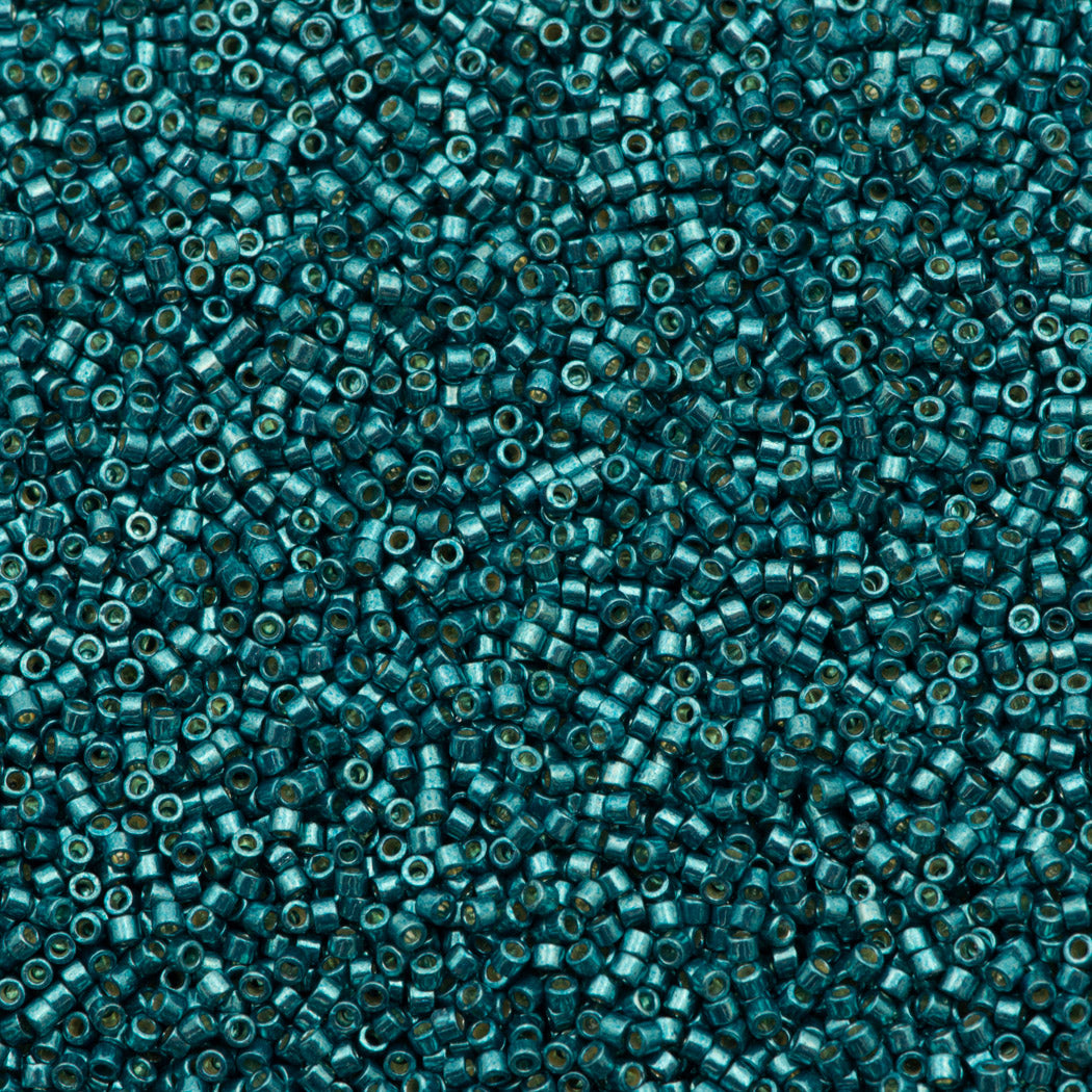 Miyuki Delica Seed Bead 11/0 Duracoat Galvanized Seafoam 2-inch Tube DB1847