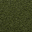 25g Miyuki Delica Seed Bead 11/0 Matte Asparagus Aqua Glazed DB391