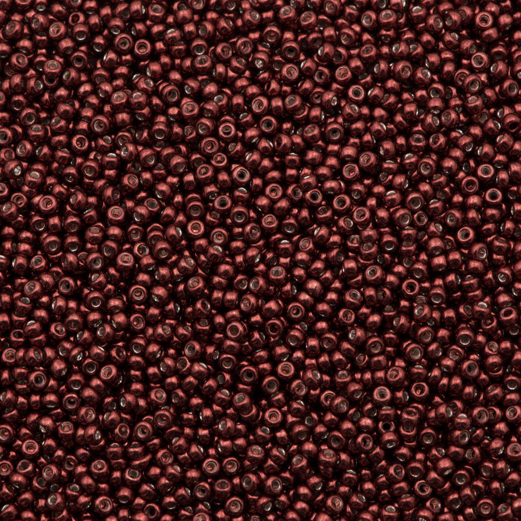 Miyuki Round Seed Bead 11/0 Galvanized Wine (1089)