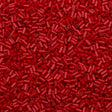 Miyuki 3mm Bugle Bead Opaque Dark Red 5-inch Tube (408)