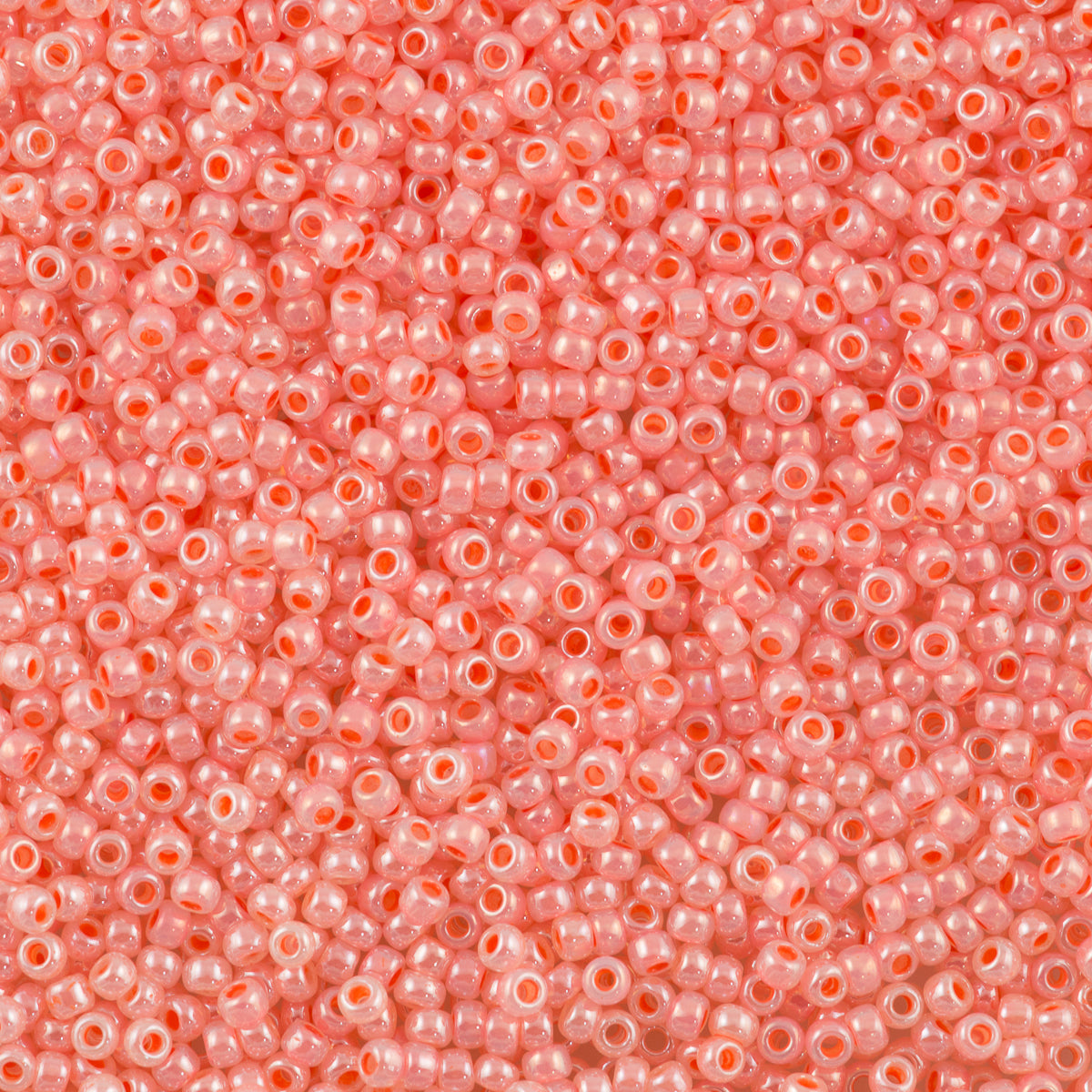 50g Toho Round Seed Bead 11/0 Ceylon Light Coral (905)