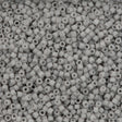 Miyuki Delica Seed Bead 11/0 Matte Opaque Turtle Dove Grey 2-inch Tube DB1518