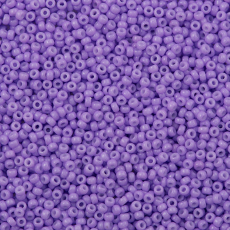 50g Miyuki Round Seed Bead 11/0 Duracoat Opaque Columbine (4488)