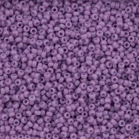 Miyuki Round Seed Bead 11/0 Duracoat Opaque Crocus 22g Tube (4486)