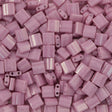 Miyuki Tila Seed Bead Opaque Rose Luster 7g Tube (599)