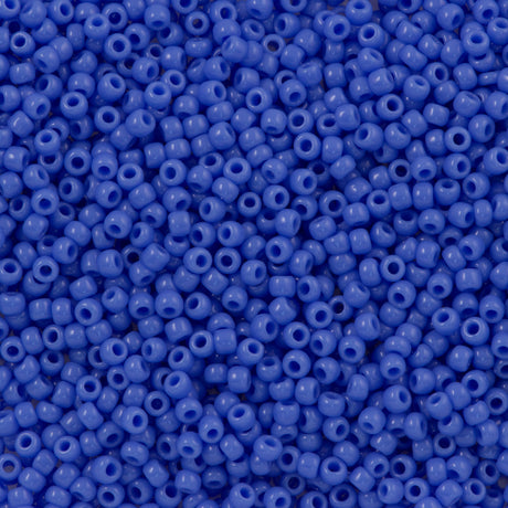 Toho Round Seed Bead 11/0 Opaque Light Cobalt 2.5-inch Tube (48L)