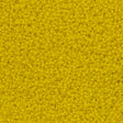 Toho Round Seed Bead 15/0 Opaque Yellow 2.5-inch Tube (42)