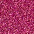 Miyuki Round Seed Bead 11/0 Fuchsia Rainbow 22g Tube (355)