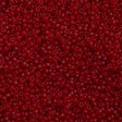 Miyuki Round Seed Bead 11/0 Matte Transparent Ruby (141F)