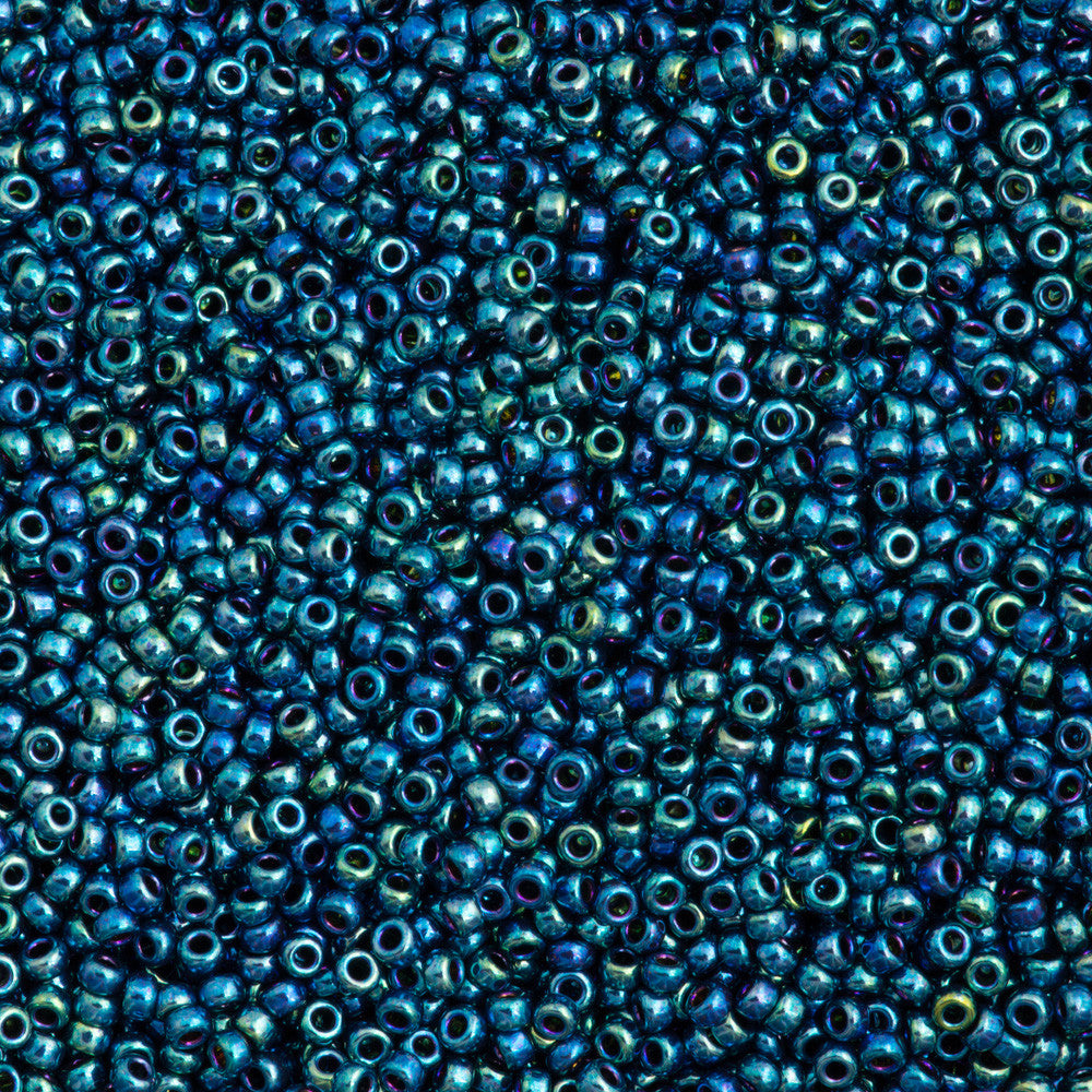 Miyuki Round Seed Bead 11/0 Metallic Indigo Iris 22g Tube (467)