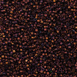 Miyuki Delica Seed Bead 11/0 Metallic Dark Copper Gold Luster 2-inch Tube DB1002