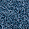 50g Miyuki Round Seed Bead 11/0 Opaque Matte Slate Blue (2038)