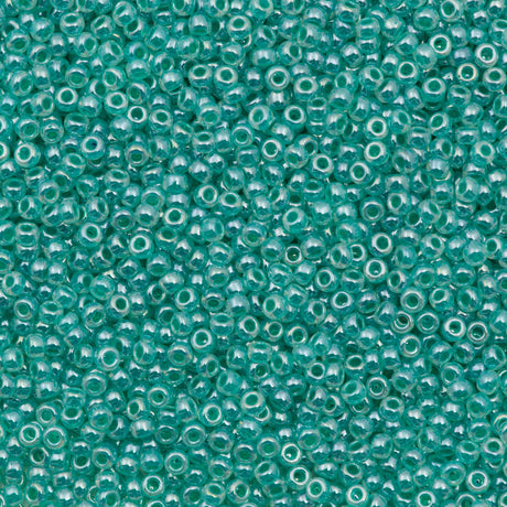 50g Miyuki Round Seed Bead 11/0 Turquoise Ceylon (536)