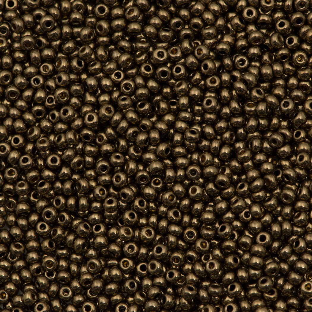 50g Czech Seed Bead 10/0 Bronze (59142)