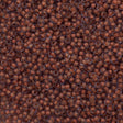 50g Czech Seed Bead 10/0 Blue Color Lined Terra Light Brown (80389)