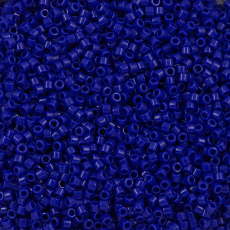 100g Miyuki Delica Seed Bead 11/0 Opaque Cobalt DB726