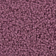 25g Miyuki Delica Seed Bead 11/0 Matte Opaque Dyed Deep Rose DB800