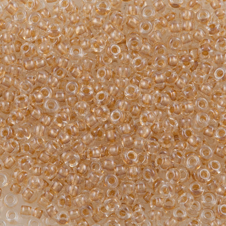 Miyuki Round Seed Bead 8/0 Inside Color Lined Gold Luster (234)