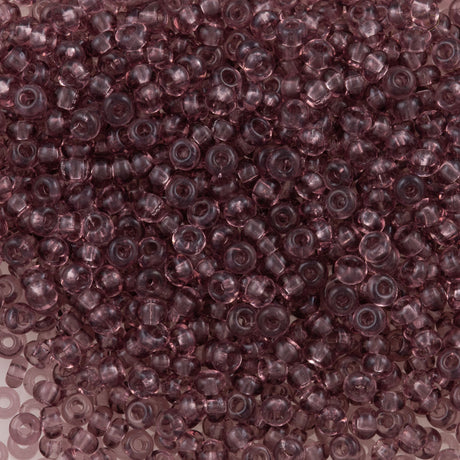 Czech Seed Bead 6/0 Transparent Light Amethyst (20010)