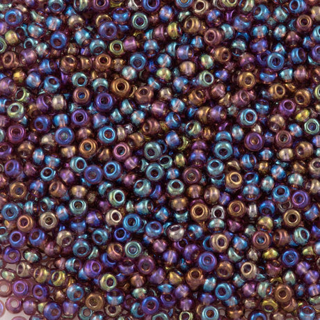 Czech Seed Bead 6/0 Transparent Light Amethyst AB (21010)