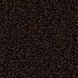 50g Miyuki Round Seed Bead 11/0 Matte Transparent Brown (135F)