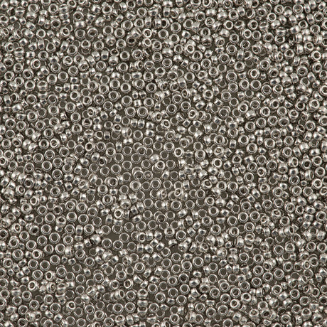 Miyuki Round Seed Bead 11/0 Palladium Plated 22g Tube (194)